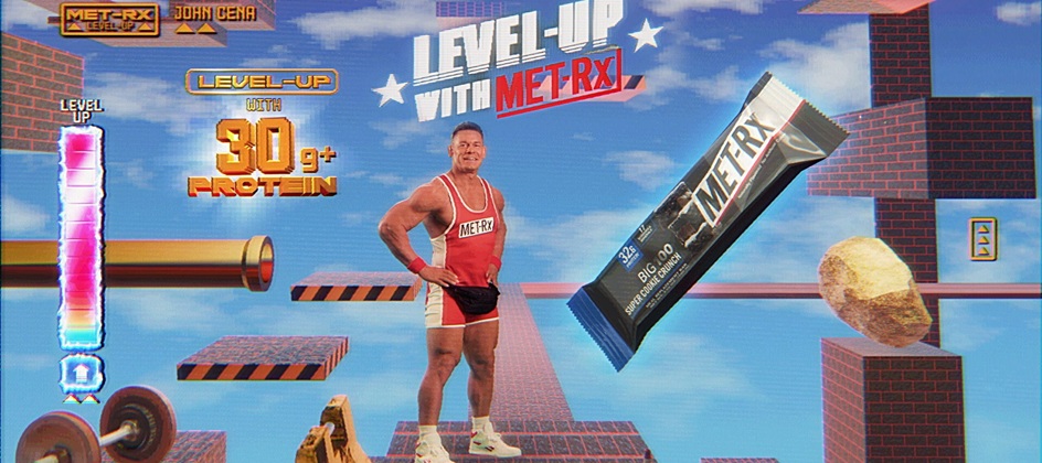 MET-Rx campaign blends retro gaming with sports nutrition